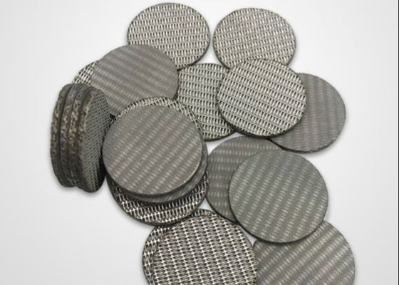 Filtre en acier inoxydable sintré à 1 micron 304 316L 0,5-200um
