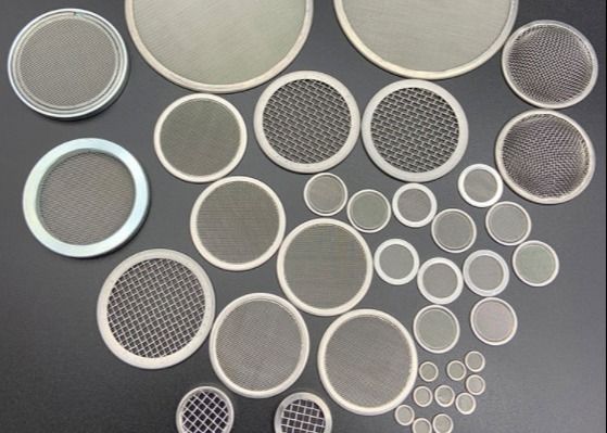 Disque d'écran de filtrage en treillis en acier inoxydable de 20 microns