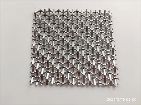 Écran en treillis en acier inoxydable brossé architectural pour décoration