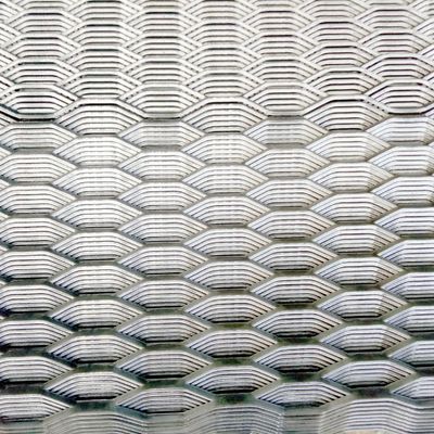 Grilles en acier déployé en métal expansé surélevé à usage intensif 4x8