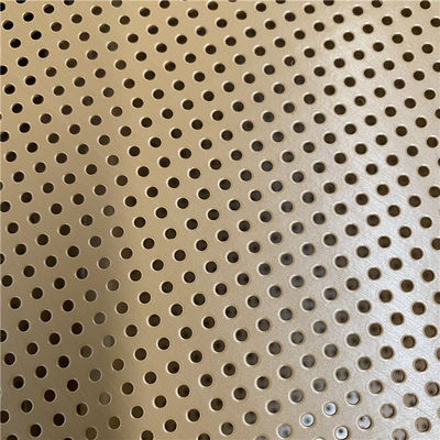 Tôle perforée en acier inoxydable pour la décoration d'écran de haut-parleur