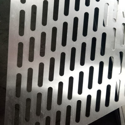 Panneau de décoration en aluminium perforé 1000x2000 mm Épaisseur 0,3 mm