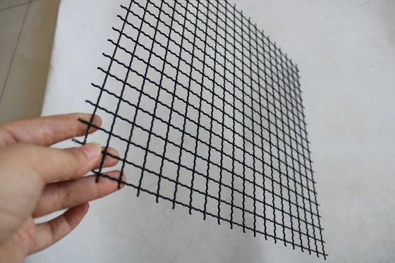 Treillis métallique tissé, serti et verrouillé en acier inoxydable 316L pour l'architecture
