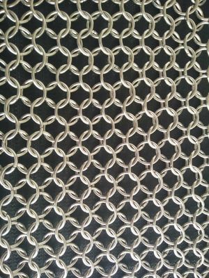 Écran architectural en treillis métallique tissé décoratif en acier inoxydable 1 mm