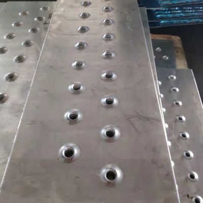 Grille de sécurité à trous ronds de 3 mm en acier inoxydable pour les allées sur les toits