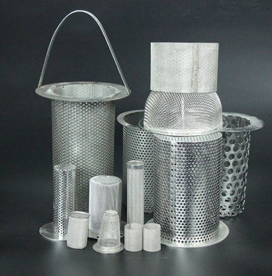 Tubes filtrantes perforées en acier inoxydable 304 316L pour la filtration industrielle