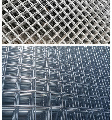 L'électricité a galvanisé la couleur soudée d'argent de Mesh Panels 10*10cm de fil