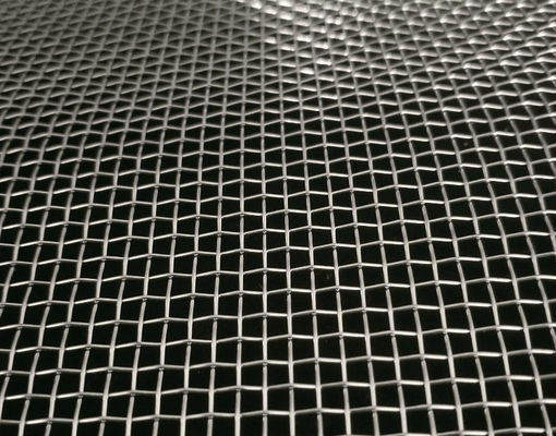 Écran vibrant à treillis en fil d'acier tressé à 5 mm avec crochets