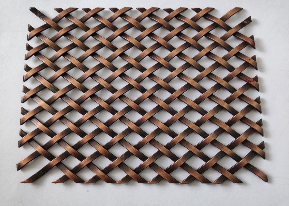 CE de GV architectural poli de Mesh Woven Metal Mesh Fabric en métal 316