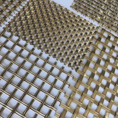 Fil en laiton antique Mesh For Interior Decoration de cuir embouti de serrure de solides solubles 0.5mm