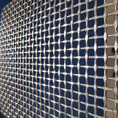 Fil tissé serti par replis en laiton antique Mesh Decorative Metal For Architecture de cadre