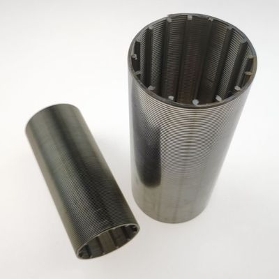 Maille de filtre de Johnson de tamis de fil de cale de fente d'acier inoxydable pour le traitement des eaux usées