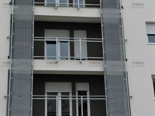 Façades de revêtement mural en tôle déployée en aluminium PVDF Akzonobel