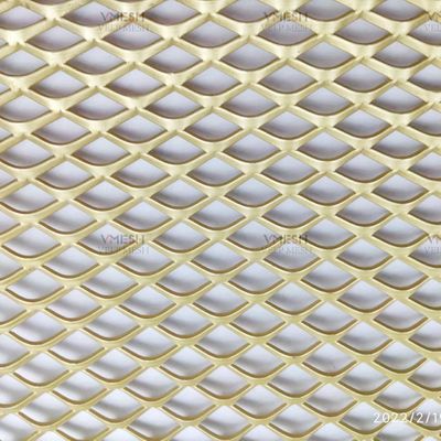 Le petit trou a galvanisé le métal augmenté Mesh Diamond Shape