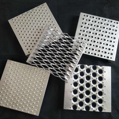 Preuve résistante d'abrasion de Diamond Channel Grating de grille de sécurité de contrefiche de poignée de 2-4m