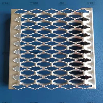 5 la grille en acier de planche galvanisée de Diamond Holes par 450mm*3000mm a perforé