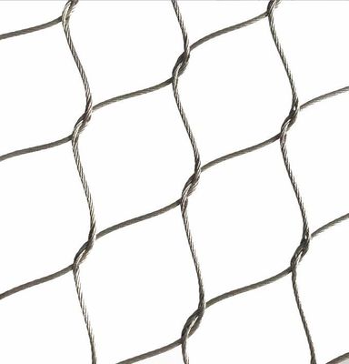 Réseau de câbles en acier inoxydable flexible 304l 50x50mm