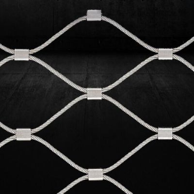 maille protectrice 7 x 7 de Flexible Wire Rope de barrière de l'acier inoxydable 304 316