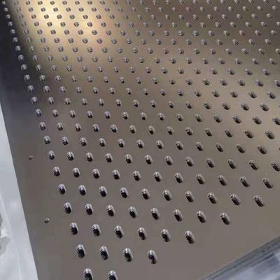 Métal perforé par trou 1mm rond décoratif Mesh Sheet Galvanized