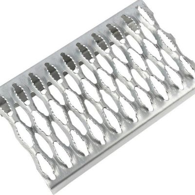 5 mm d'adhérence à l'appui de la grille de sécurité du canal en aluminium planche diamantée