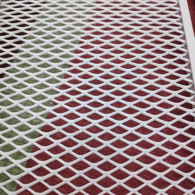 Panneau de plafond en treillis métallique déployé en aluminium décoratif 0,5 mm