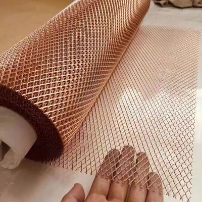 Émi Écran de protection en cuivre Mesh métallique élargi pour composites éoliens