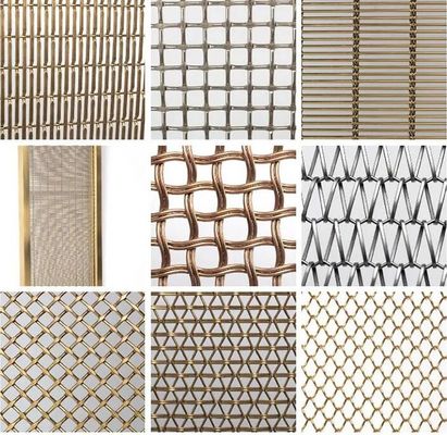 Maillons en spirale décoratifs pour bandes transporteuses architecturales