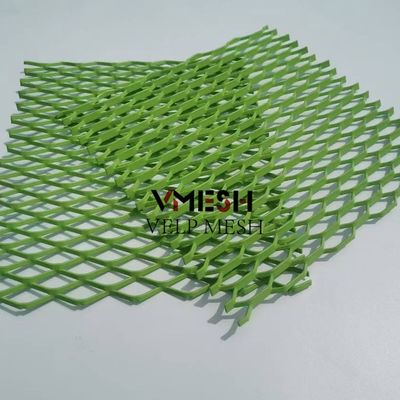 Paroi de rideau en treillis métallique hexagonal élargi Façade revêtement Façades décoration