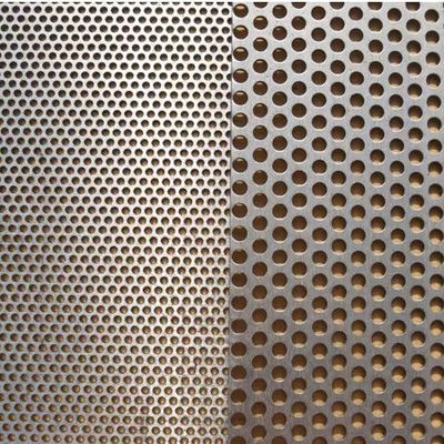 1.2 mm épaisseur de mesh perforé en aluminium galvanisé en acier pour les systèmes de drainage