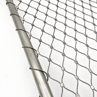 Stainless Steel cable netting  for Safety Barrier and Fall Protection