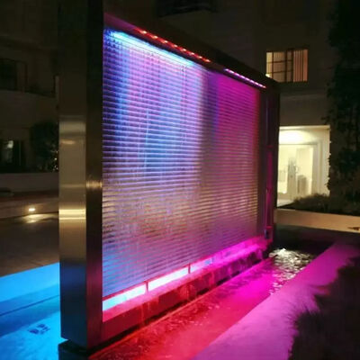 Maille anticorrosion de maillon de chaîne de rideau en eau de cascade de l'acier inoxydable 304