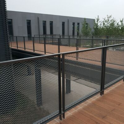 Maille augmentée galvanisée en métal de revêtement de poudre pour la barrière de sécurité extérieure