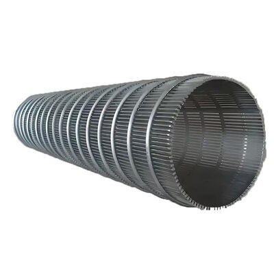 50 100 maille en forme de V de filtre de fil de cale de tuyau de fil d'acier inoxydable de 150 microns