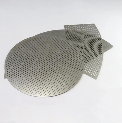 0.4 mm 0,5 mm ouverture Conception de forme personnalisée Disque de filtre à treillis pour le traitement de l'eau