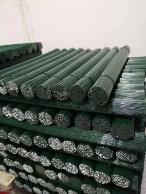 Fil de fleuriste 18 gauge vert pour fleurs artificielles