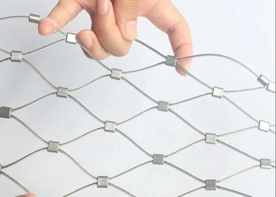 Fil de corde d'acier inoxydable de mariculture de Velp Mesh Fencing 4