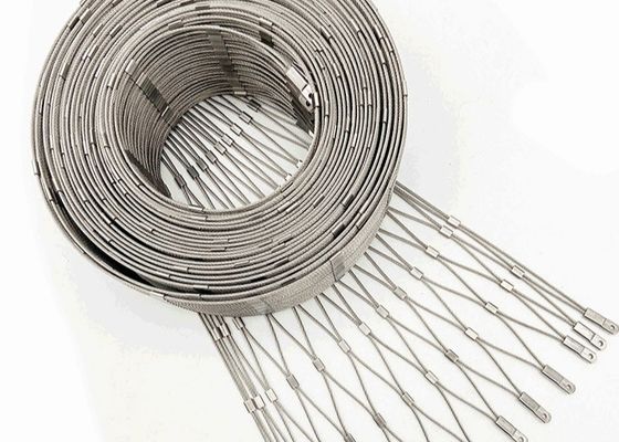 fil de corde d'acier inoxydable de 1mm 1.5mm Mesh Net For Stair Balustrade