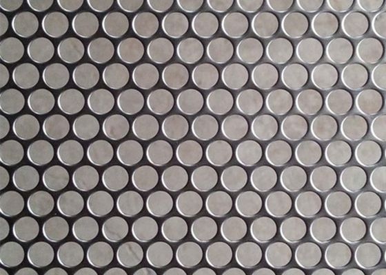 le trou 3.0mm rond de 2.0mm a perforé le revêtement en aluminium de poudre d'écrans antibruits en métal