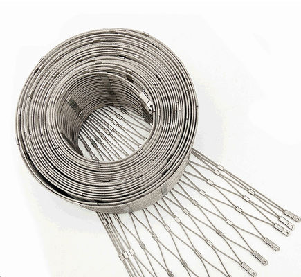 Corde de haute résistance Mesh Balustrade Architectural 7x19 2.5mm d'acier inoxydable