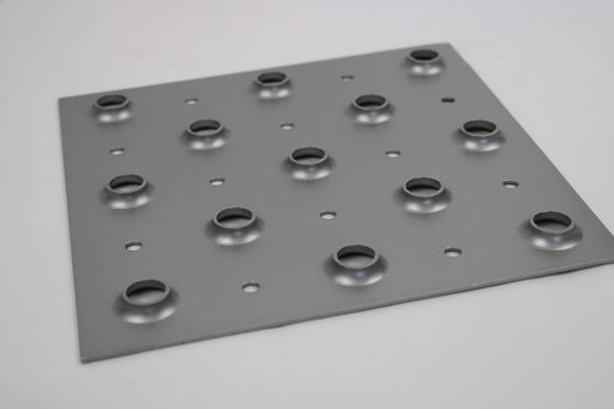 grille de planche de contrefiche de poignée augmentée par 4.0mm autour du glissement de sécurité de plancher de trou résistant