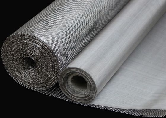 316 solides solubles fil Mesh Width d'acier inoxydable de 400 microns 0.5m 0.914m