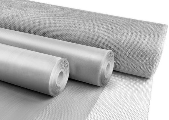 maille de 500*3500mm fil Mesh Ultra Fine Dutch Weave d'acier inoxydable de 1 micron