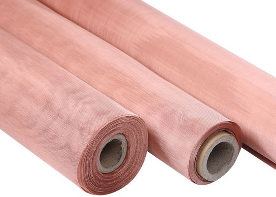 ODM d'OEM tissé de cuivre pur de maille de Mesh Cloth 250mm de fil de 100%