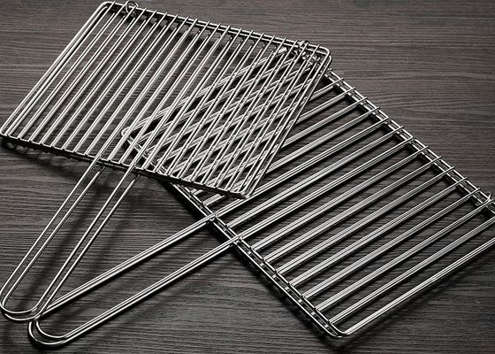 Faciles 240mm antipoussière de Mesh Net 230mm de fil de gril de barbecue de la CE de GV nettoient