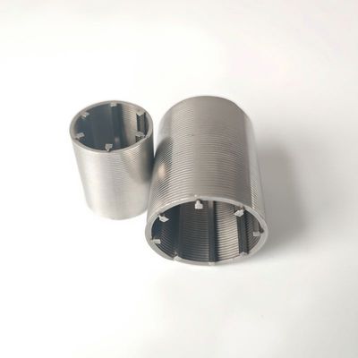 Filtre à fil en V SS316 pour centrifugeuses à poussoir - Tailles personnalisées
