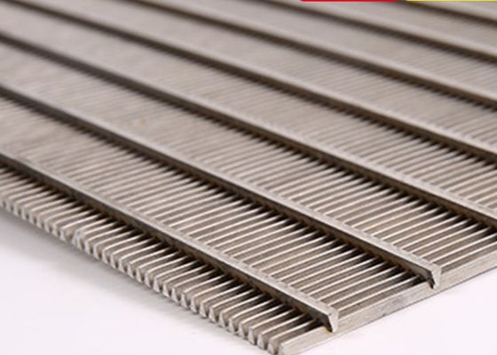 Filtre pour écran d'ordinateur de fil de l'acier inoxydable 316L 6m Johnson V 1.5*2.0mm 2*3mm