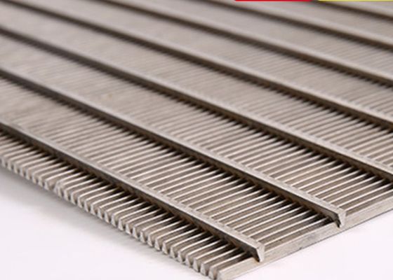 Monel Hastelloy fil de cale de 100 microns examine le panneau plat de tamis pour la filtration sur sable