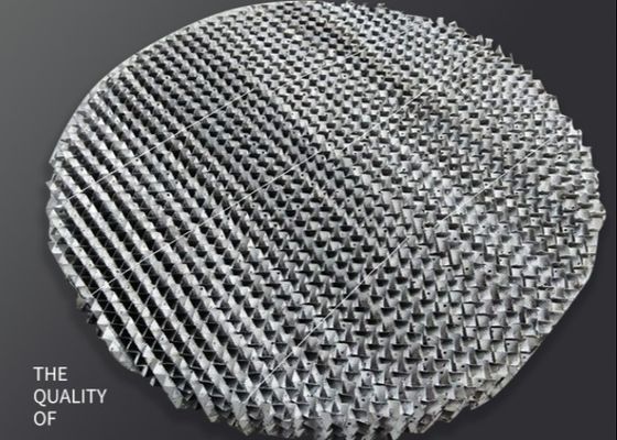 Les solides solubles tissés par Monel filtrent le fil Mesh Structured Packing de la maille 800*150 1000*150