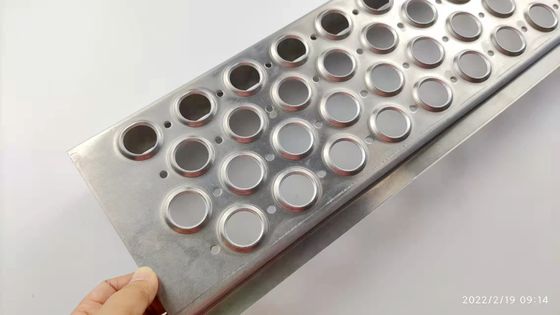 Grille en acier augmentée de trou de toit de passage couvert rond de sécurité industrielle