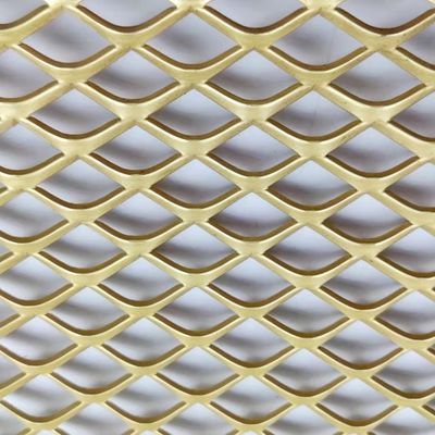 Mur en aluminium décoratif de Mesh For Ceiling And Curtain augmenté par 2mm en métal
